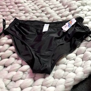 Mid-Rise - Cinch Tie Bikini Bottoms